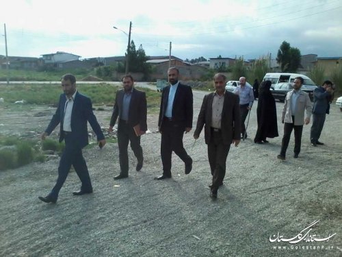 بازدید فرماندار بندرگز از مناطق در حال پاکسازی از مواد مخدر در شهرستان