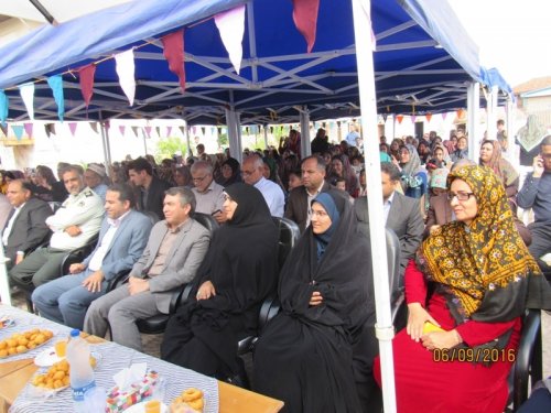 حضور مدیر کل بانوان گلستان در مراسم جشن ازدواج آسمانی 43 زوج گمیشانی