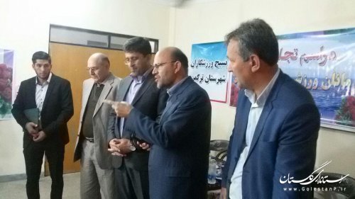 برگزاری مراسم تقدیر از قهرمانان ورزشی شهرستان ترکمن