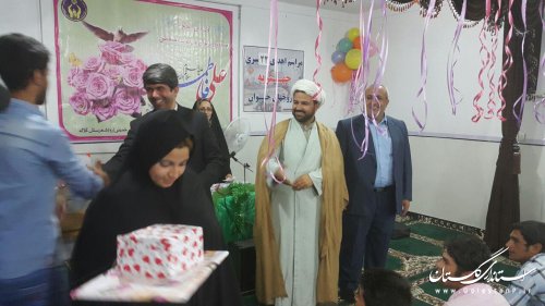 جشن ازدواج 23 زوج تحت پوشش کمیته امداد شهرستان کلاله برگزار شد