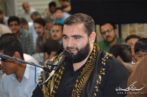 آیین استقبال و تشییع شهید گمنام و دعای عرفه در گنبد کاووس برگزار شد