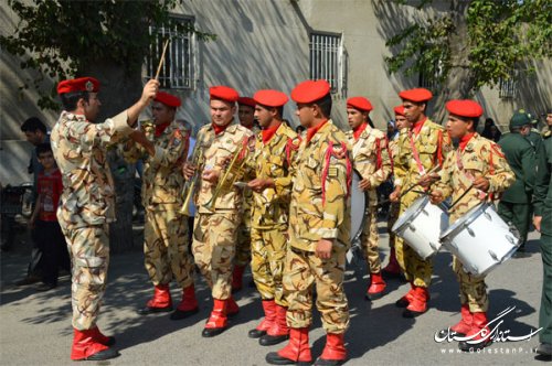 آیین استقبال و تشییع شهید گمنام و دعای عرفه در گنبد کاووس برگزار شد