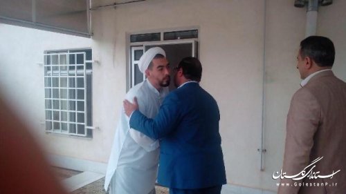 دیدار فرماندار و اعضاء شورای تامین علی ابادکتول با علماء وایثارگران اهل سنت