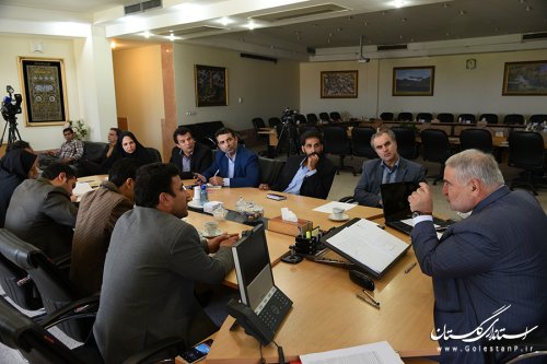 نشست هم اندیشی استاندار گلستان با مدیران خبرگزاری ها برگزار شد