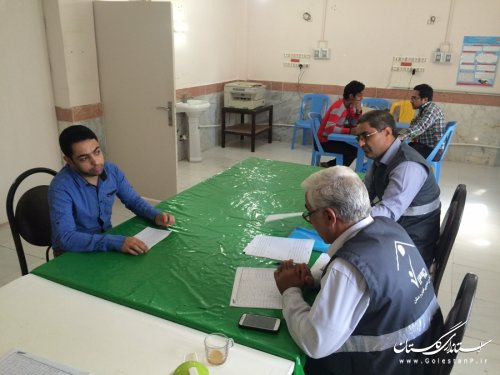 بازدید فرماندار مینودشت از ستاد سرشماری عمومی نفوس و مسکن شهرستان