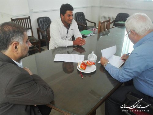 بازدید فرماندار بندرگز از ستاد سرشماری عمومی نفوس و مسکن شهرستان