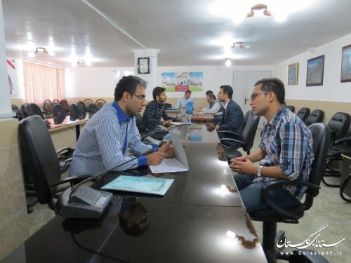 مصاحبه داوطلبین جهت انتخاب مامورین سرشماری شهرستان گالیکش آغاز شد