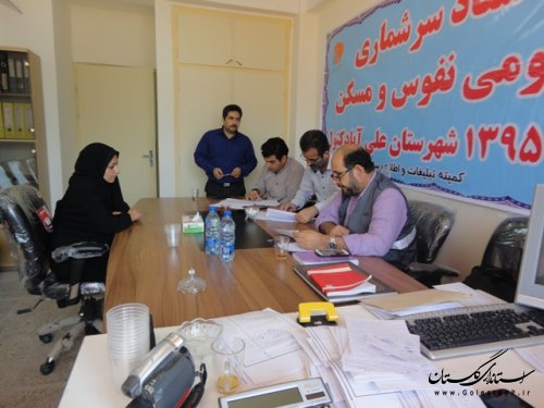 آغاز مصاحبه با ثبت نام کنندگان سرشماری عمومی نفوس و مسکن شهرستان علی آباد کتول