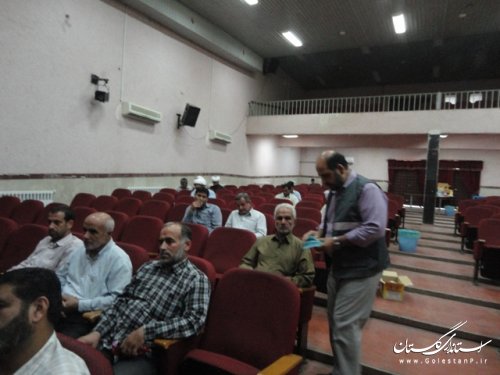 همایش مطلعین محلی سرشماری عمومی نفوس و مسکن در علی آباد کتول برگزار شد