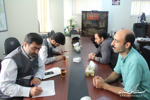 مصاحبه از داوطلبان جهت انتخاب مأمورین سرشماری نفوس ومسکن درفرمانداری گرگان