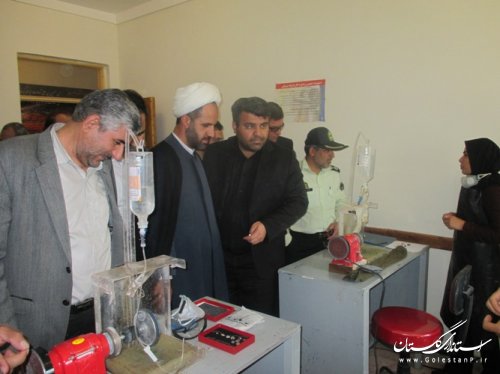 افتتاح کارگاه گوهر تراشی در شهرستان رامیان