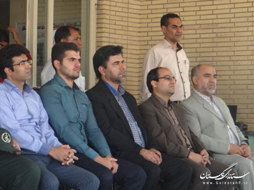 ویژه برنامه های نواختن زنگ مهر و ایثار در مدارس فاضل اباد
