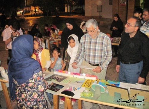 برگزاری نمایشگاه "مهارت در فراغت" اعضاي مراكز كانون پرورش فكري گلستان