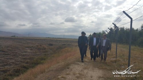 دیدار فرماندار کلاله با مدیرعامل آب منطقه ای استان