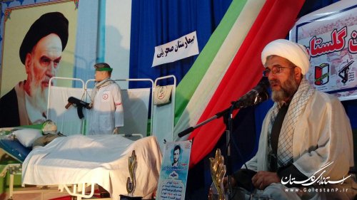 یادواره 55 شهید عرصه سلامت استان در کلاله برگزار شد