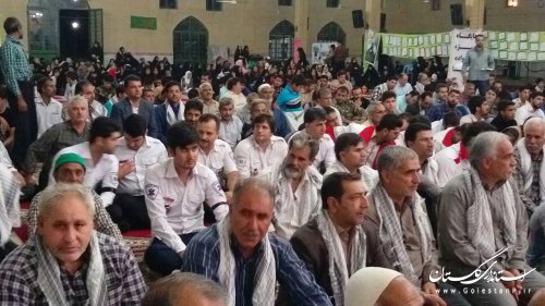 یادواره 55 شهید عرصه سلامت استان در کلاله برگزار شد