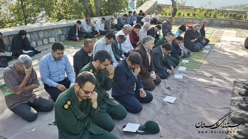 افتتاح پایگاه مقاومت شهدای گمنام غواص شهرداری نوده خاندوز