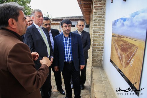بازدید سفیر اتریش از بافت تاریخی گرگان