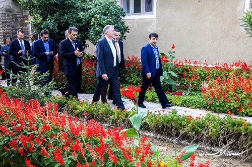 بازدید سفیر اتریش از بافت تاریخی گرگان