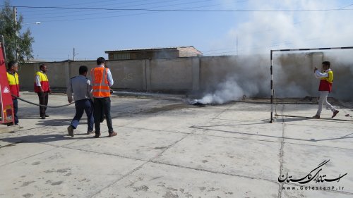 گرامیداشت روز آتش نشانی و خدمات ایمنی و تجلیل از نیروهای آتش نشان