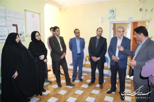 بازدید اعضای شورای رفاه و هماهنگی استان ازمرکز سالمندان گرگان