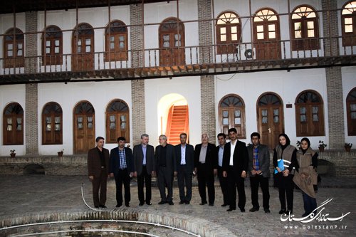 بازدید رییس بنیاد مستضعفان انقلاب اسلامی از بافت تاریخی گرگان