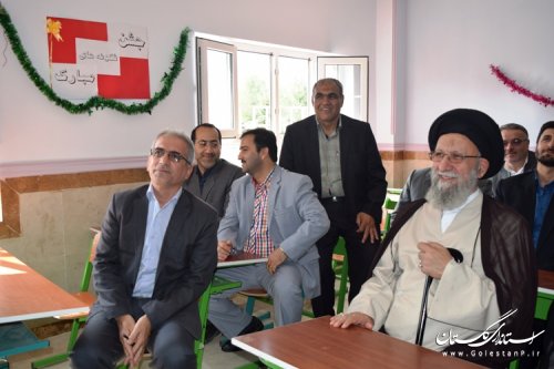 افتتاح مدرسه خیرساز امام حسن مجتبی (ع) کردکوی با حضور نماینده ولی فقیه در استان