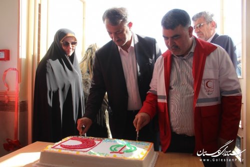 نخستین مدرسه هلال کشور در گلستان افتتاح شد