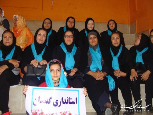 مراسم افتتاح مسابقات والیبال بانوان دستگاه های اجرایی استان گلستان برگزار شد