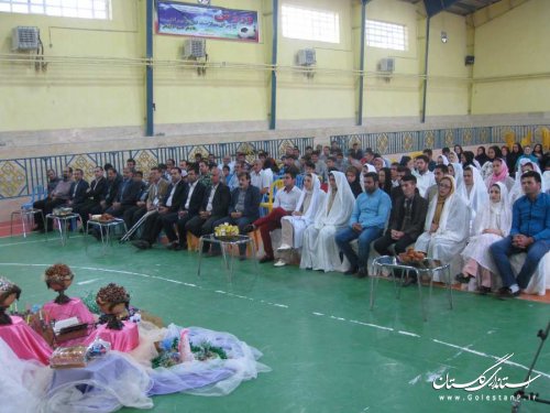 برگزاری جشنواره ازدواج زوجین جوان در نوکنده
