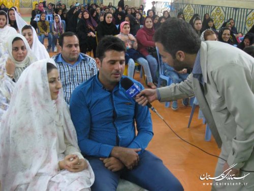 برگزاری جشنواره ازدواج زوجین جوان در نوکنده