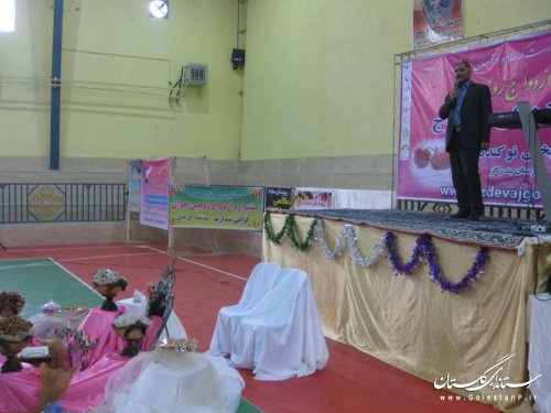 برگزاری جشنواره ازدواج زوجین جوان در نوکنده