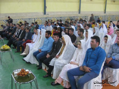 برگزاری جشنواره ازدواج زوجین جوان در نوکنده