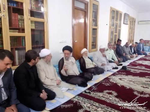 حسینیه سیدالشهدای کاظم خوجه کلاله با حضور نماینده ولی فقیه افتتاح شد