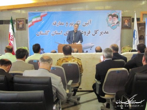 مديركل جديد فرودگاههاي استان گلستان معرفي شد