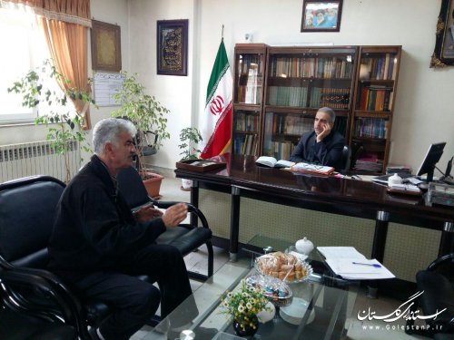 دیدار و ملاقات حضوری فرماندار با تعدادی از شهروندان 
