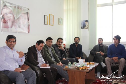 بازدید مهندس دشتیان از مرکز خانواده و کودک کم شنوا و ناشنوا "گویا"گرگان
