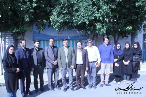 بازدید مهندس دشتیان از مرکز خانواده و کودک کم شنوا و ناشنوا "گویا"گرگان