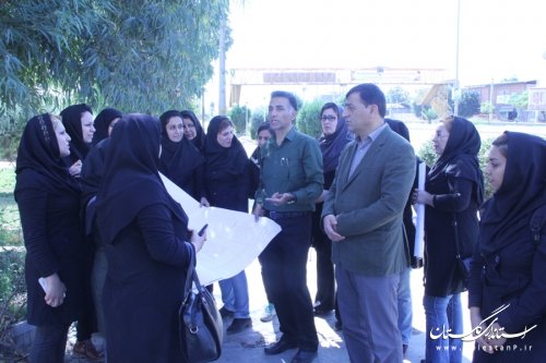 جانشین ستاد سرشماری شهرستان گرگان از مانور آموزشی آمارگیران بازدید کرد