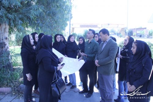 جانشین ستاد سرشماری شهرستان گرگان از مانور آموزشی آمارگیران بازدید کرد