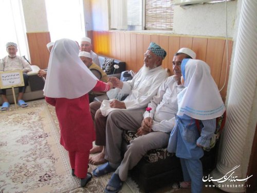 عزاداری کودکان و نوجوانان استثنایی مرکز فراگیر آق قلا