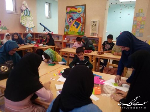 عزاداری کودکان و نوجوانان استثنایی مرکز فراگیر آق قلا