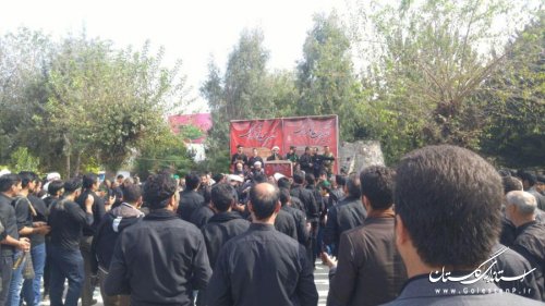 برگزاری مراسم روز عاشورا در شهرها و روستاهای رامیان