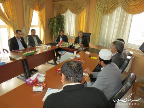 جلسه کارگروه ستاد تسهیل و رفع موانع تولید شهرستان آق قلا