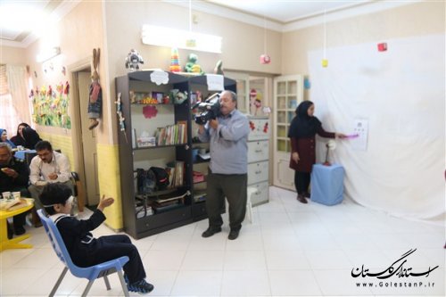 نواختن زنگ اجرای طرح پيشگيري از تنبلي چشم (آمبلیوپی) در سراسراستان