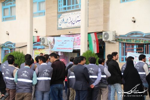 زنگ سرشماری در مدرسه شاهد کلاله به صدا در آمد