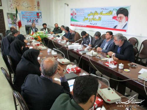 جلسه ستاد اجرایی اجلاسیه 4 هزار شهید گلستان در بندرگز برگزار شد