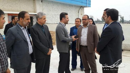 بازدید فرماندارعلی آباد کتول ازبیمارستان بقيه الله الاعظم علی آباد کتول