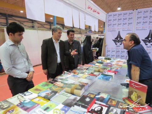 بازدید فرماندار شهرستان آق قلا از نمایشگاه کتاب گلستان