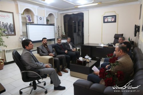 دیدار اعضای شورای هماهنگی تعاون ،کار ورفاه اجتماعی استان با مدیر کل بهزیستی